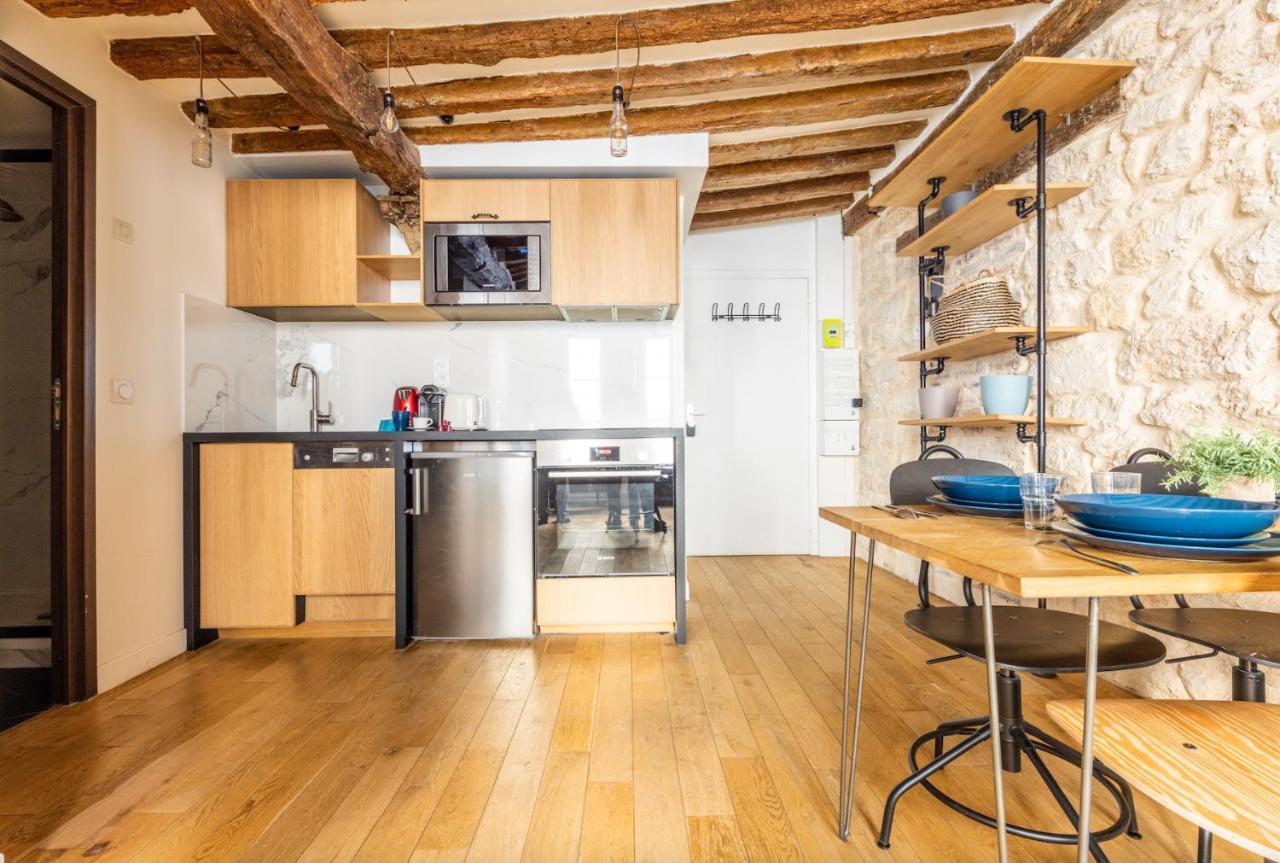 Peaceful Apartment - 1Br-4P - Arts Et Metiers Paris Luaran gambar