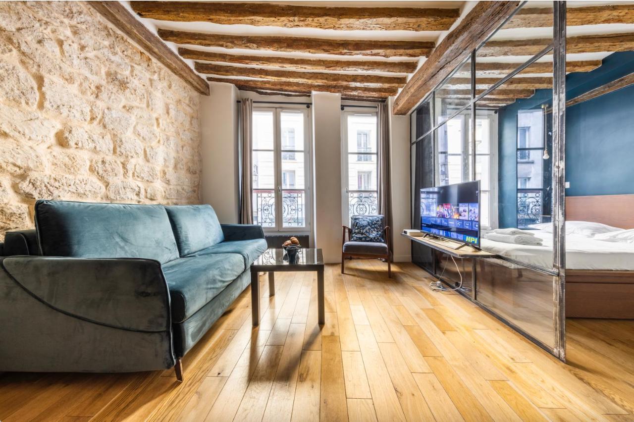Peaceful Apartment - 1Br-4P - Arts Et Metiers Paris Luaran gambar