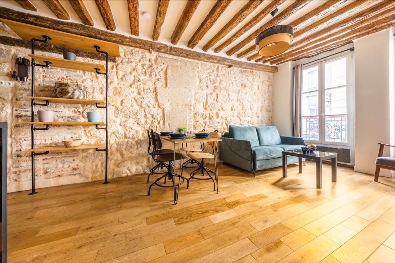 Peaceful Apartment - 1Br-4P - Arts Et Metiers Paris Luaran gambar